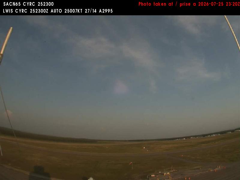 Caméra météo NAV CANADA CYRC — Vue Sud-Est