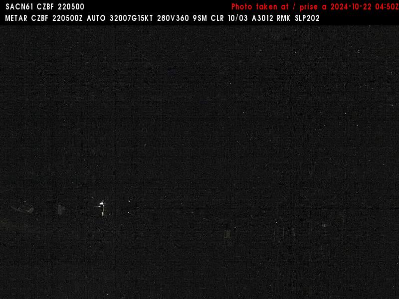 Web Cam image of Bathurst Airport (East)