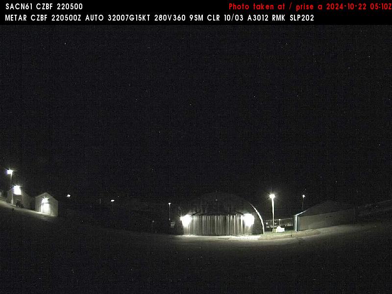 Web Cam image of Bathurst Airport (North)