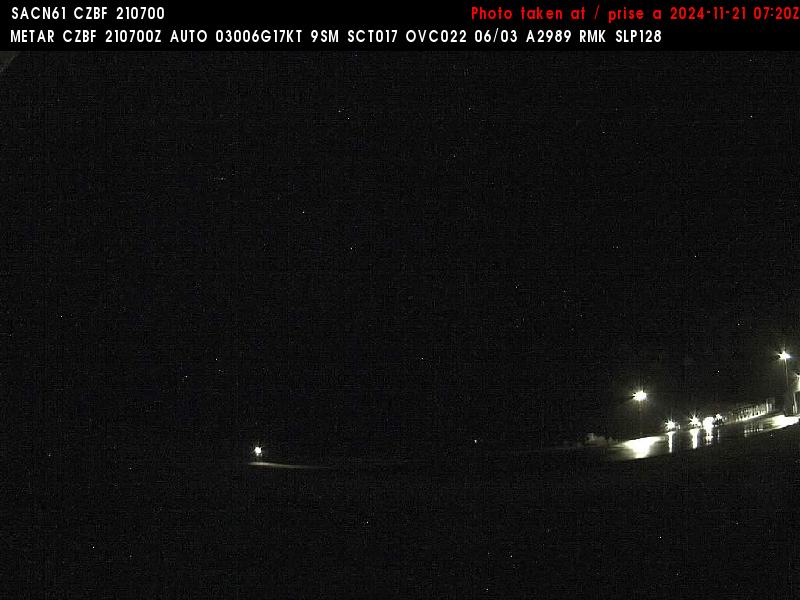 Web Cam image of Bathurst Airport (West)